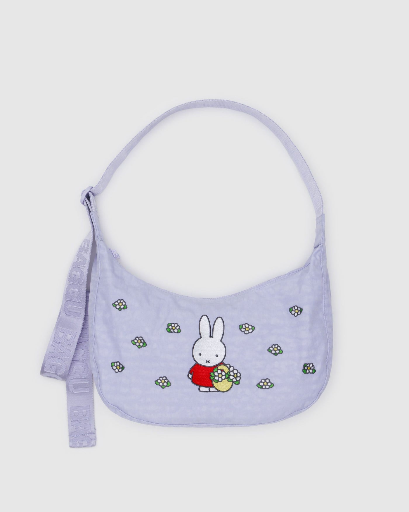 Medium Nylon Crescent Bag