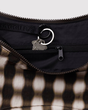 Medium Nylon Crescent Bag