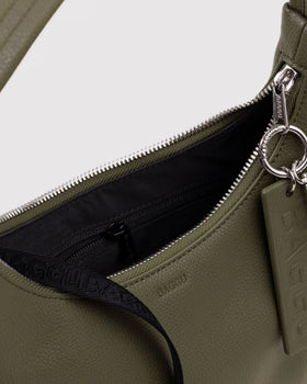 Mini Recycled Leather Shoulder Bag