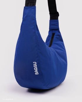 Medium Nylon Crescent Bag