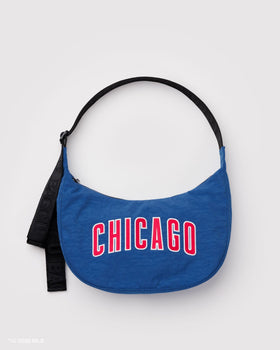 Medium Nylon Crescent Bag